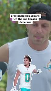 #CapCut Miami Dolphins wide receiver Braxton Berrios speaks