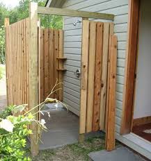Outdoor Shower I Need This At The Lake Outdoor Shower Enclosure Outdoor Shower Outside Showers
