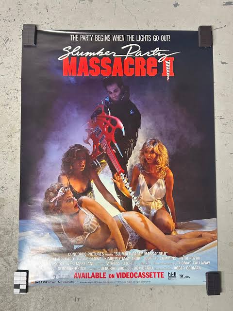 Slumber Party Massacre Poster - Etsy