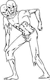 Malvorlage Zombiehand Coloring And Malvorlagan