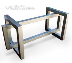 Using kee klamp allows you to create your own custom table frame without the hassle of traditional threaded pipe. Mesas Pata Metal Buscar Con Google Metal Furniture Metal Furniture Design Welded Furniture