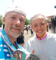 Completing the Coeur d'Alene Marathon in Idaho as Part of the 50 State  Challenge