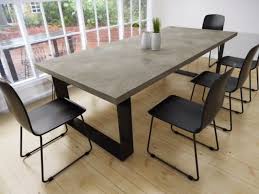 Concrete Dining Table For Indoors Or Outdoors Lumber Furniture Concrete Dining Table Concrete Table Concrete Kitchen