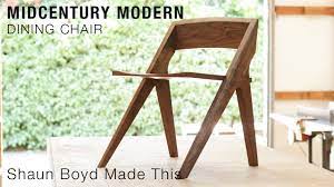 These free adirondack chair plans will help you build a great looking chair in. Building A Midcentury Modern Dining Chair Shaun Boyd Made This Youtube