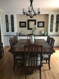 American made allows for you to create a one of a kind dining set and the catalyzed varnished used over the product repels water and holds up to heavy use. Handcrafted Amish Formal Dining Room Set Dining Table 8 Chairs Hutch Ebay