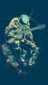 Pin By Beatlebrain On Music Love Astronaut Art Space Art Music Art