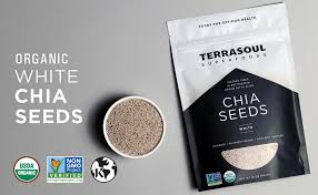 Amazon Com Terrasoul Superfoods Organic White Chia Seeds 16 Oz Omega Fats Fiber Plant Protein Grocery Gourmet Food