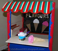Diy Kids Ice Cream Shop Childhood101 Diy For Kids Cardboard Tube Crafts Ice Cream Stand