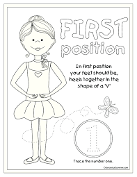 Pin By Jeanne S School Of Dance On Dance Coloring Pages Dance Coloring Pages Dance Crafts Ballet Positions