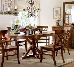 Benchwright Extending Pedestal Dining Table Dining Table Rustic Dining Room Table Oval Table Dining