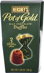 Would need to smoke it to make me hungry enough to eat these. Hershey S Pot Of Gold Milk Chocolate Truffles