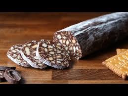 Saucisson Au Chocolat Youtube En 2020 Saucisson Au Chocolat Recette Saucisson Au Chocolat Chocolat