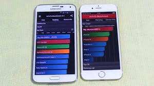 Iphone 6 Vs Samsung Galaxy S5 Boot Up Antutu Benchmark Comparison