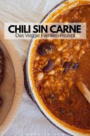 Chili Sin Carne Aber Dafur Mit Kaferbohnen Susskartoffeln Und Vorher Nachher Szenarie More Is Now Rezept Rezepte Chili Sin Carne Einfach Kostlich