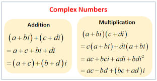 Students will convert mixed fractions to improper fractions, find common denominators in order to solve, and convert the fraction back to a mixed number. Add And Multiply Complex Numbers Examples Solutions Videos Worksheets Games Activities