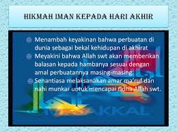 10000+ keputusan untuk 'beriman hari akhirat tahun 5'. Iman Kepada Hari Akhir Rukun Iman Ke 5 Disusun Oleh Ppt Download