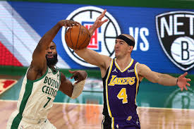 Get the lakers sports stories that matter. Boston Celtics At Los Angeles Lakers Game 56 4 15 21 Celticsblog