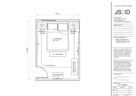 Santa Monica Ca Residence Master Bedroom Furniture Floor Plan Layout Interiordesign Spaceplanning Dizajn