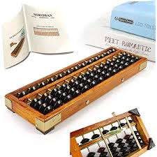 The soroban site of the visual math institute. Vintage Style Wooden Abacus Soroban Calculator With Reset Button 13 75 Inches 17 Column Buy Online At Best Price In Uae Amazon Ae