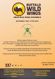Maybe you would like to learn more about one of these? Buffalo Wild Wings Wild Wing 2man Scramble 18birdies