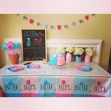 17 ridiculous gender reveals that will make you want to scream. Gender Reveal Table Set Up Baby Gender Reveal Party Gender Reveal Party Supplies Gender Reveal Party Food