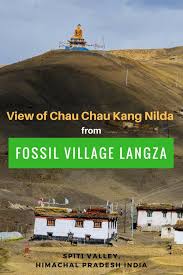 View Of Chau Chau Kang Nilda From Fossil Village Langza