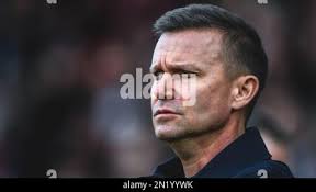 Nottingham, UK, 5th February 2023. Brennan Johnson of Nottingham Forest  celebrates after scoring a goal to make it 1-0 during the Premier League  match between Nottingham Forest and Leeds United at the