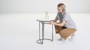 I've found ones i like at west elm and room&board. Round Nesting Side Tables Set West Elm United Kingdom