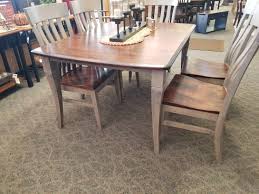 Maple desks and writing tables. Newbury Dining Table Shown In Brown Maple Amish Oak