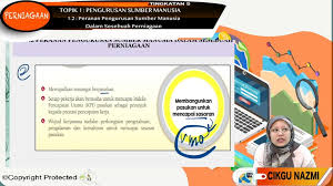 N tanggungjawab utama pengurusan sumber manusia. Topik 01 Pengurusan Sumber Manusia Jom Tuisyen