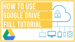 Google Drive Full Tutorial From Start To Finish How To Use Google Drive Youtube