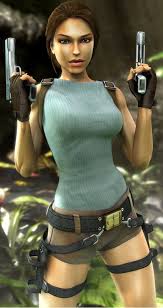 Lara croft is the first female video game character to have her own series. Lara Croft Character Giant Bomb