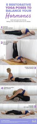 5 Yoga Poses To Balance Your Hormones In 2020 Restorative Yoga Poses Easy Yoga Workouts Relaxing Yoga