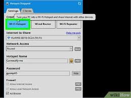 Some older computers are unable to connect to the internet wirelessly. Einen Pc Mit Internetverbindung Mittels Wlan Mit Einem Handy Verbinden Mit Bildern Wikihow