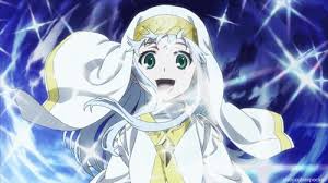 Cute black and white kawaii my art monochrome anime girl anime art manga girl japanese text. Top 15 Anime Girls With Silver Grey And White Hair On Mal Myanimelist Net