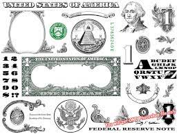 One Dollar Bill Design Images Photoshop Transparent File Png Etsy One Dollar Bill Money Design Art Money Design