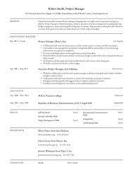 How to present your contact information. Project Manager Resume Examples Writing Tips 2021 Free Guide