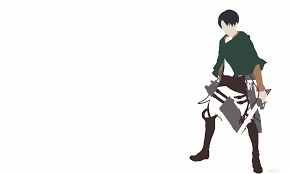 Some Minimalist Snk Posters I Made Using Adobe Illustrator These Have Actually Been My Pc Desktop For Attack On Titan Levi Attack On Titan Wallpaper Pc Anime The attack on the levi ackerman aot minimalist wallpaper by slezzy7 minimalist wallpaper attack on titan anime canvas. wallpaper pc anime