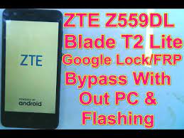 Detailed instructions on how to reset frp lock (google account) on zte blade l210 phone with a. Zte Z559dl Blade T2 Lite Google Lock Bypass With Out Pc Latest Security Patch Youtube