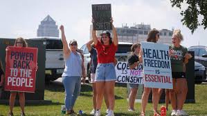 A federal court in texas, however, dismissed this argument in a recent. Covid Vaccine Mandate Draws Protests To Des Moines Mercyone Hospital