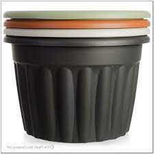 Flower pots, 10pcs, 4 plastic plant pots, modern decorative small pots for plants with saucer pallet, flower plant container drainage port and tray: Extra Large Planters Google Search Plastic Plant Pots Garden Plant Pots Diy Plants