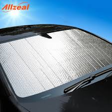 The material used in making the slats of the reflective internal blinds is designed to offer higher reflectivity against the sun's rays. Aluminum Foil Auto Windshield Sunshade Reflective Sun Shade For Car Shopee Malaysia