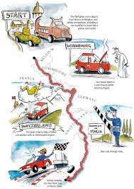 Monte carlo rally map (monaco) to download. Monte Carlo Or Bust Rally A 950 Mile Rust Bucket Romp Across Europe