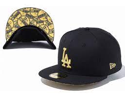 Los Angeles Dodgers All Over Sticker Undervisor 59fifty Fitted Baseball Cap New Era Mlb 1 Fitted Baseball Caps Dodgers Baseball Cap