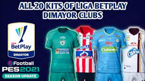 Consulta los horarios y resultados de los partidos de final vuelta de la liga betplay i 2021 en as.com Top Best Kits Pes 2021 Mobile All 20 Liga Betplay Dimayor Clubs Youtube