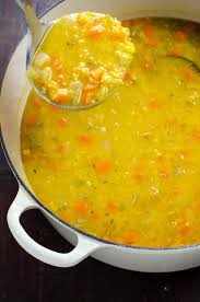 Easy Vegan Split Pea Soup Recipe With Turmeric Umami Girl Recipe Vegetarian Soup Recipes Vegan Split Pea Soup Split Pea Soup Recipe