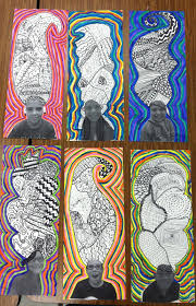 I Always Like To Start The Year With A Review Of Lines Every Grade Level Does A Project That Rein Art Lessons Elementary Kids Art Projects School Art Projects