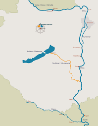 Die Schiffbaren Flusse Und Kanale In Ungarn Der Balaton Waterways