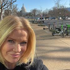 Early in the morning I stumble into the NBC studio to join Morning Joe. I'm  too sleepy then to take this shot. But coming out today, the Capitol is  sparkling. Love these