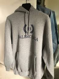 In dire need of a new comfy hoodie? Balenciaga Printed Logo Hoodie Grailed
